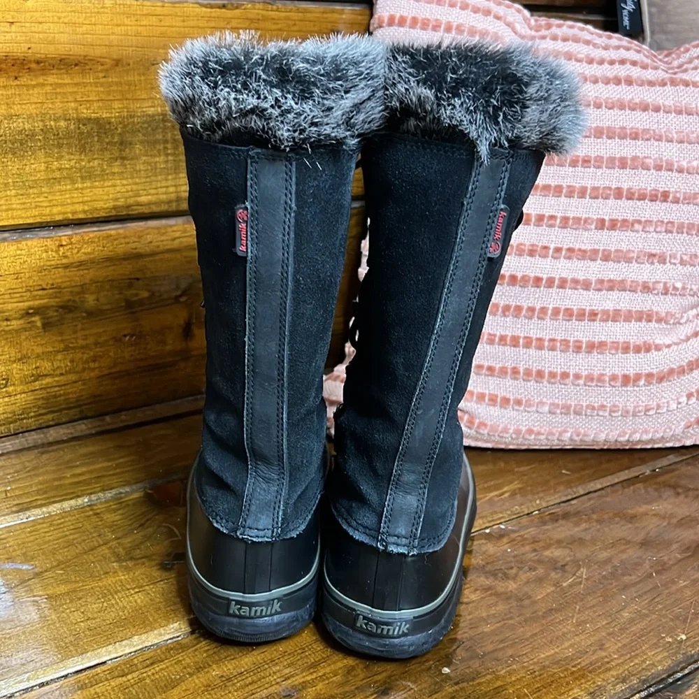 Kamik‎ Black Winter Boots- 7
